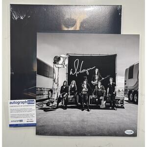 ALICE COOPER SIGNED "ROAD" 2 LP 180 GRAM VINYL DVD SET COA Autograph Insert ACOA